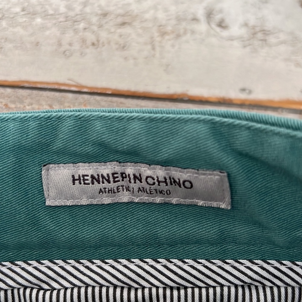 NWT Men's Goodfellow & Co. Dusk Green Chino Pants - Picture 5 of 6